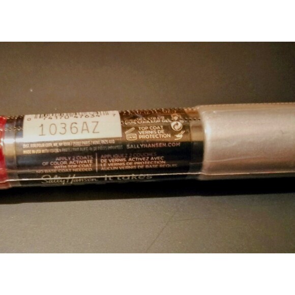 Sally Hansen Miracle Gel It Takes Two Nail Color 980 Can't Beet Royalty Top Coat - Picture 16 of 16